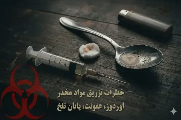 خطرات تزریق مواد مخدر